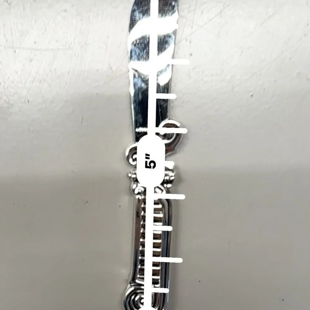 Bombay Company | 4 Godinger silver plate butter knives servicing knife NEW